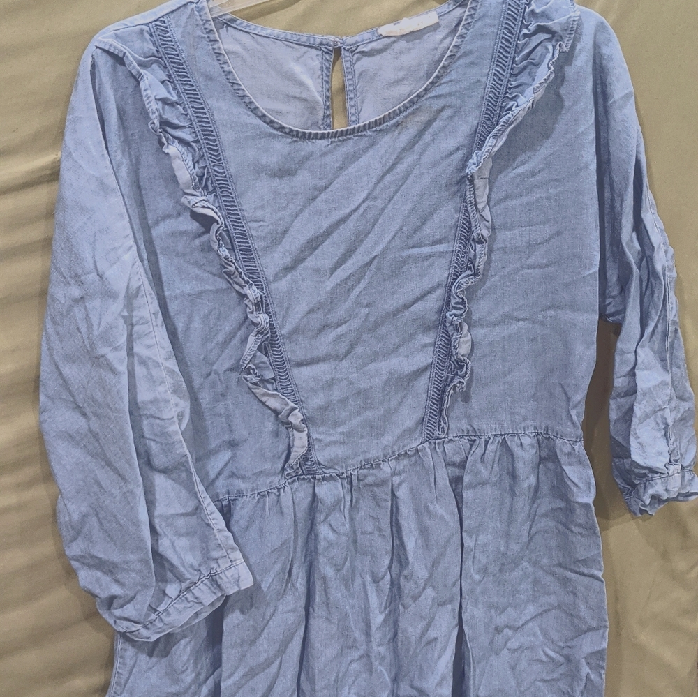 Blue Cottage Dress